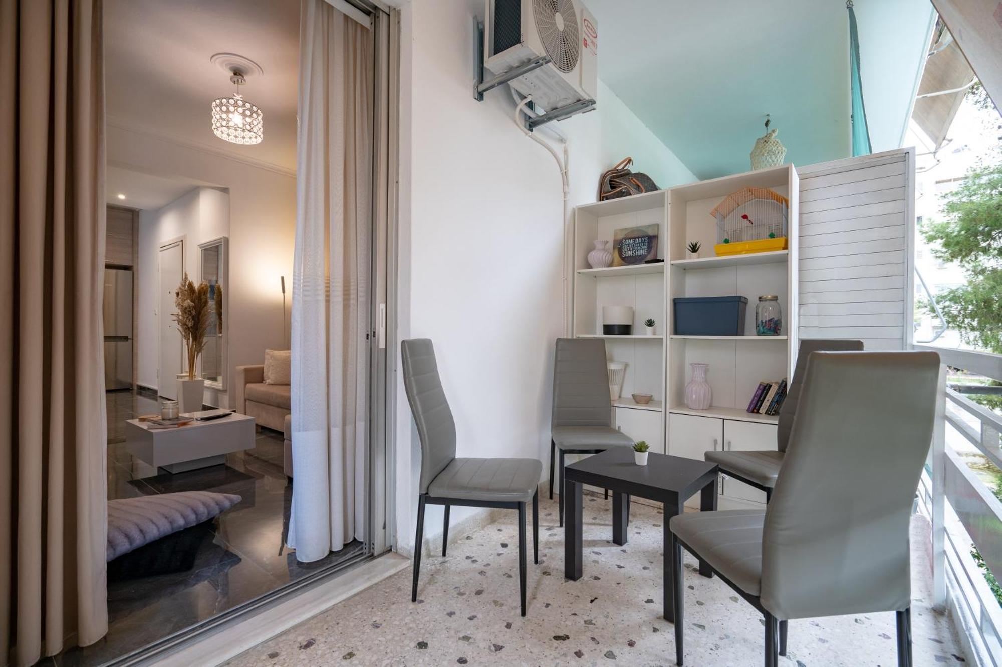 Neo Irakleio Train St. 1 Bedrm 4 Pers. Apartment Athènes Extérieur photo
