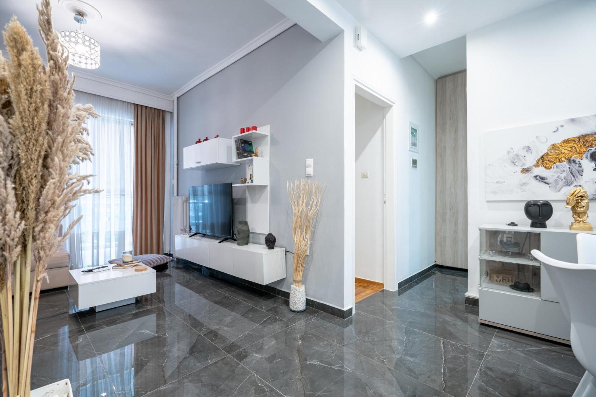 Neo Irakleio Train St. 1 Bedrm 4 Pers. Apartment Athènes Extérieur photo