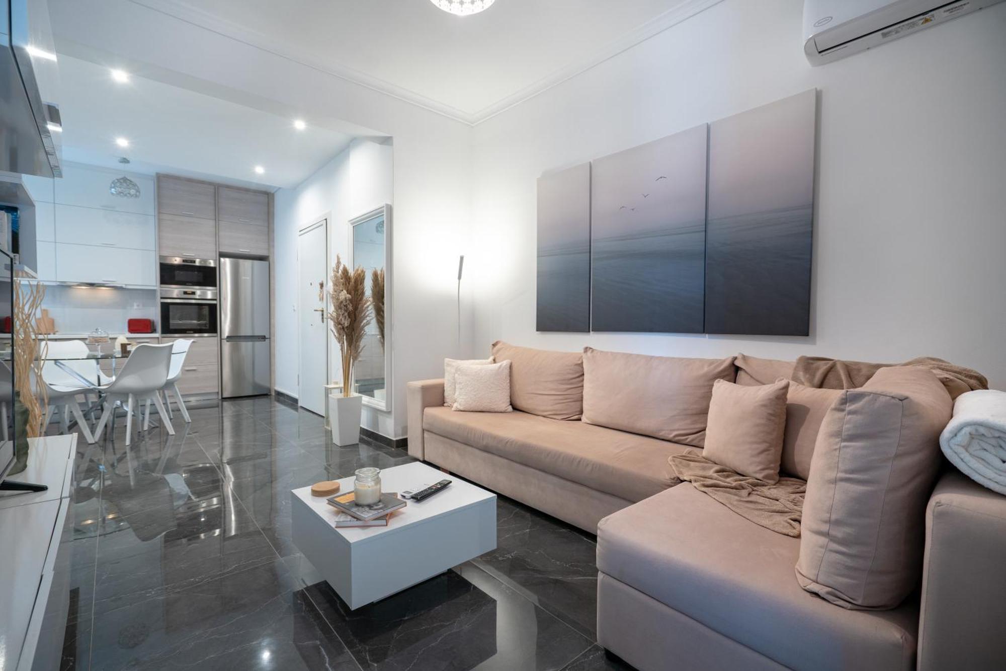 Neo Irakleio Train St. 1 Bedrm 4 Pers. Apartment Athènes Extérieur photo