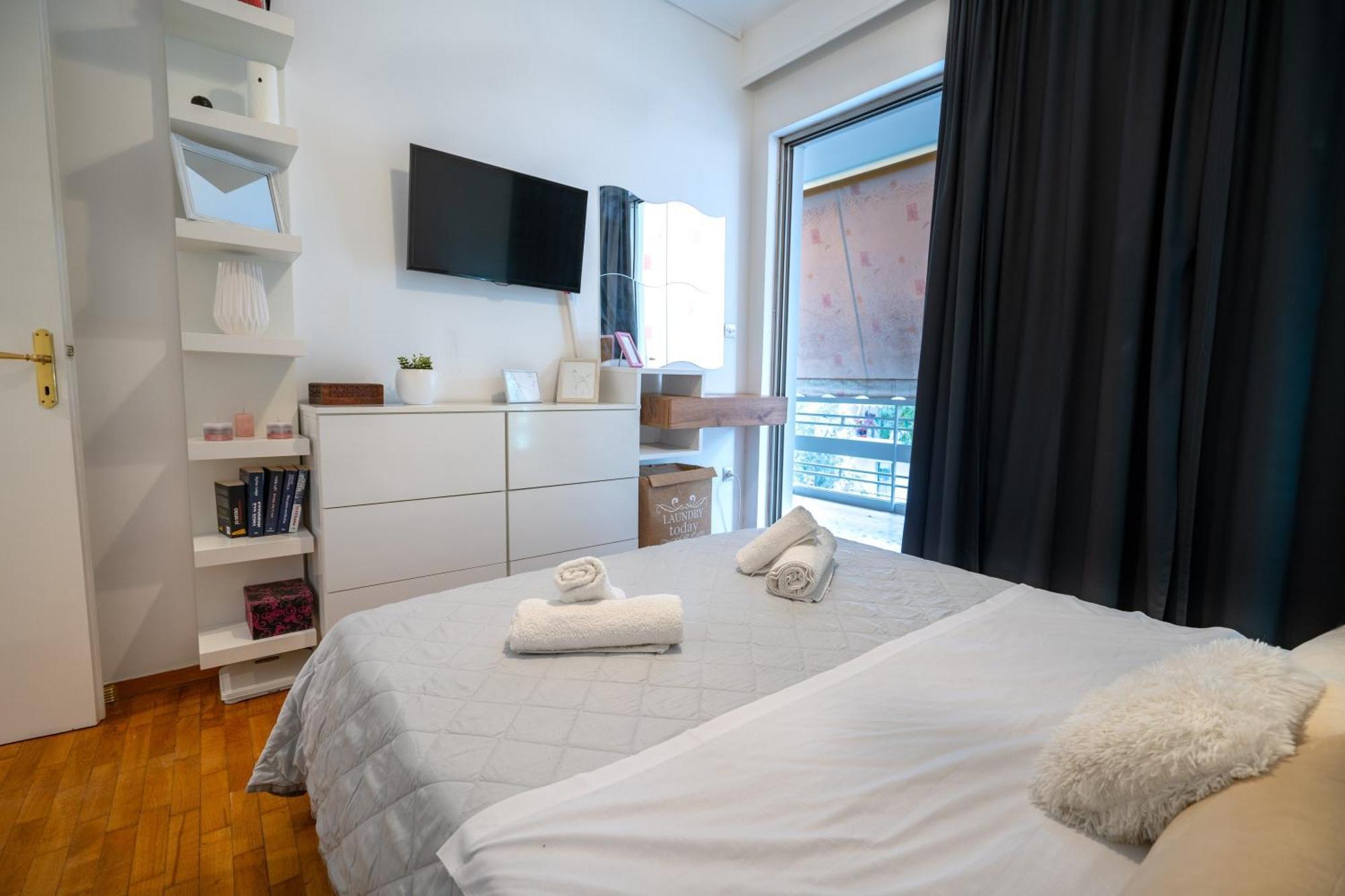 Neo Irakleio Train St. 1 Bedrm 4 Pers. Apartment Athènes Extérieur photo