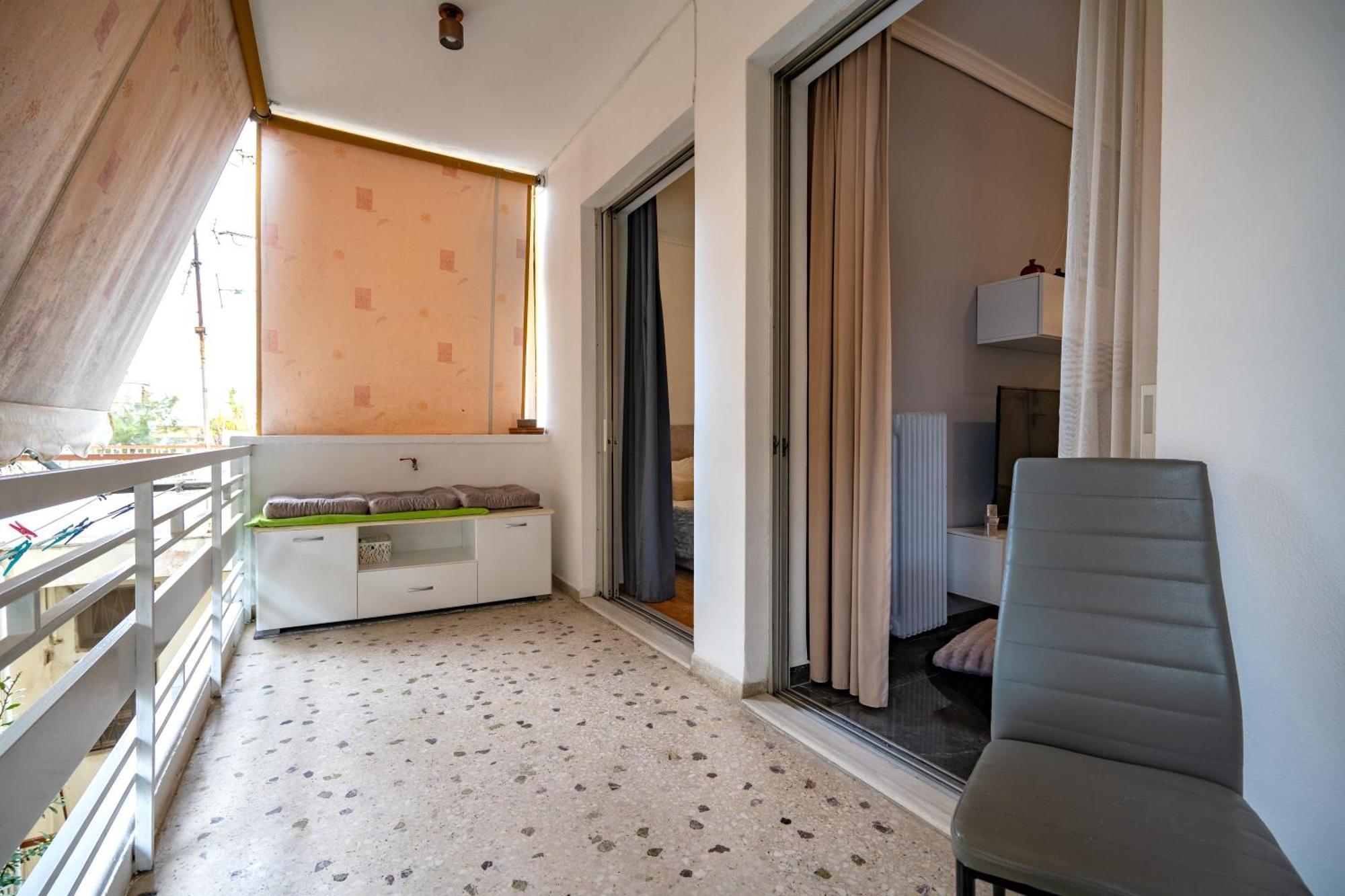 Neo Irakleio Train St. 1 Bedrm 4 Pers. Apartment Athènes Extérieur photo