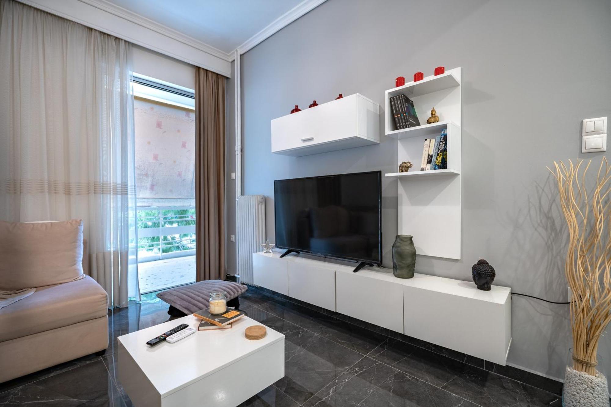 Neo Irakleio Train St. 1 Bedrm 4 Pers. Apartment Athènes Extérieur photo